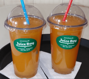 Best Fresh Juices - 2 Glasses of Fresh Orange Juice